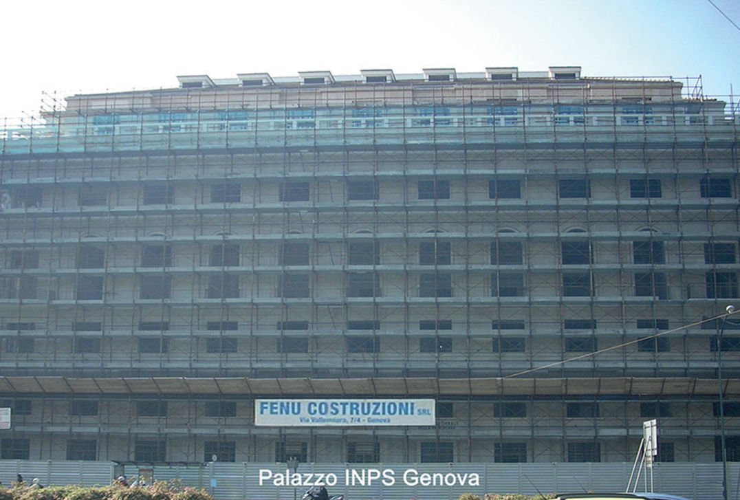 Ristrutturazione Palazzo INPS, Genova